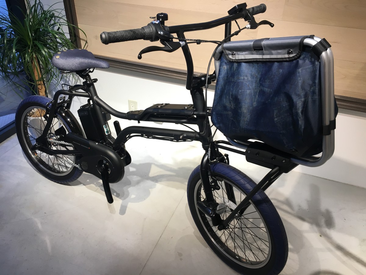 [Panasonic] EZ×Yepp Cargo デニムカスタム | モトベロ 電動アシスト自転車の専門店