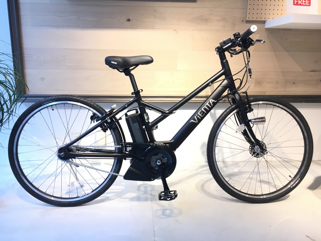 直接受け渡し限定！YAMAHA VIENTA 電動アシスト自転車 ブラック PAS VIENTA5 ヤマハ(YAMAHA) クロスバイク 26インチ | 自転車