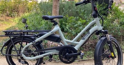 【モトベロ湘南】試乗車追加情報　E-カーゴバイク Tern「HSD P9」