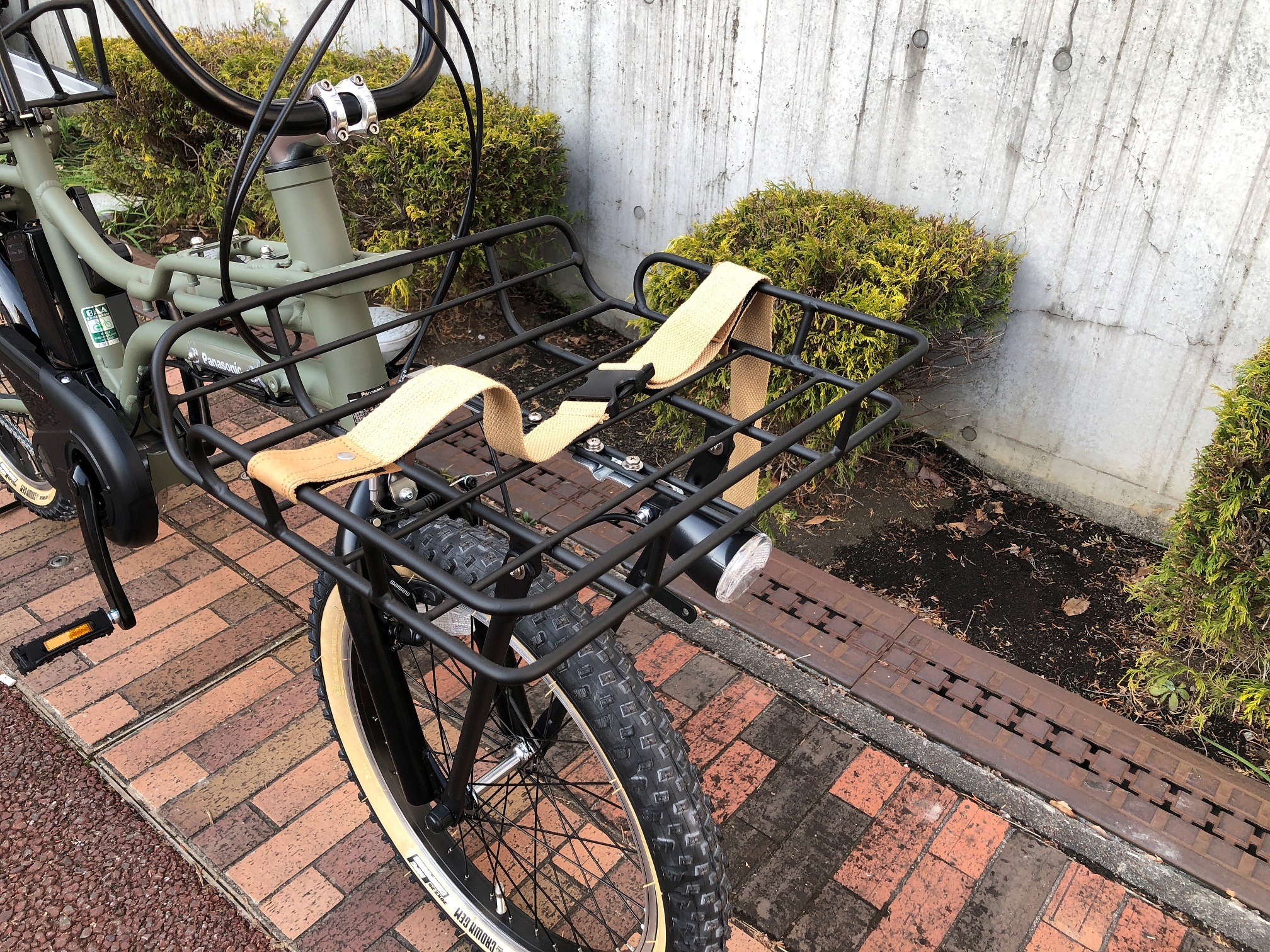 電チャリ×積載（カーゴ）】パナソニック「EZ」～カーゴバイクカスタム