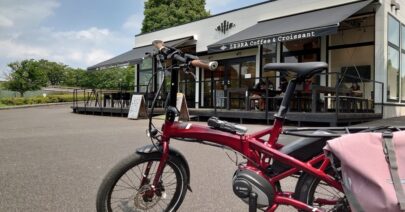 【e-bikeオーナーズレビュー】tern VEKTRON N8でカフェライド！