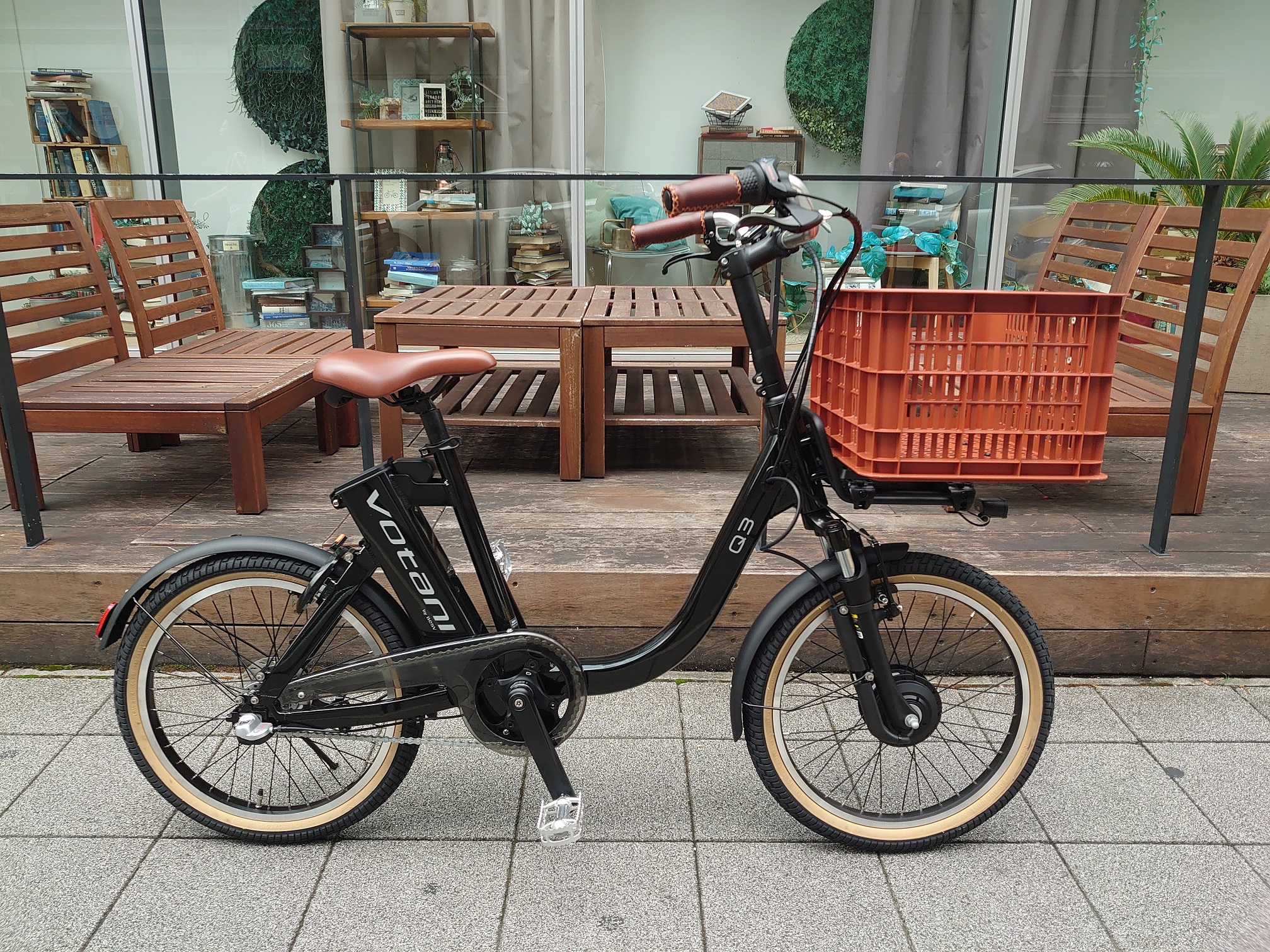 e-bike×カスタム】『Q3』ネオレトロ・カーゴバイクカスタム